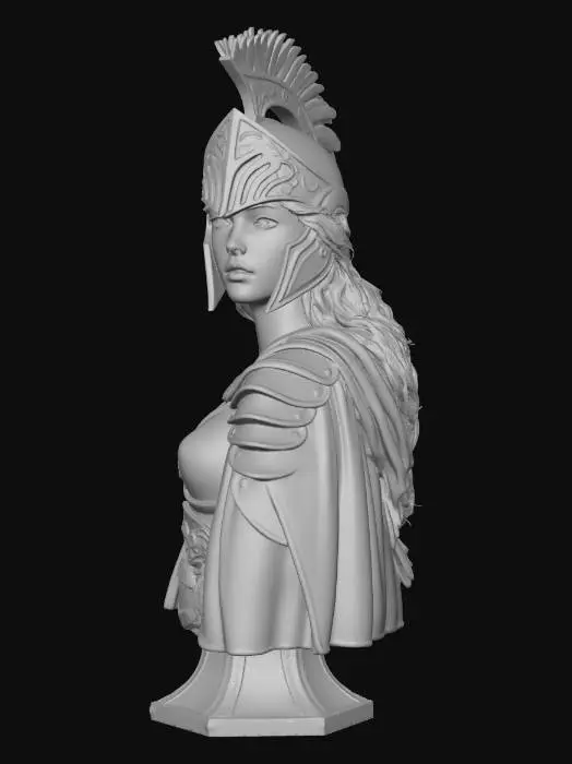 3D model for Gilded Valkyrie