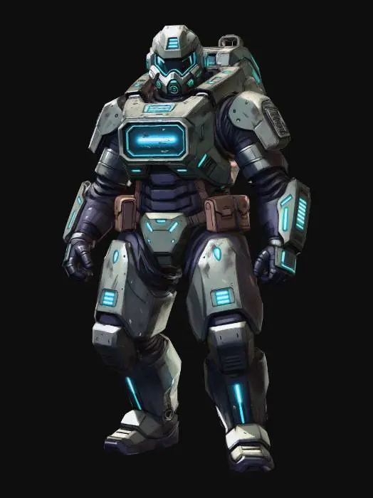 3D model for Neon Sentinel