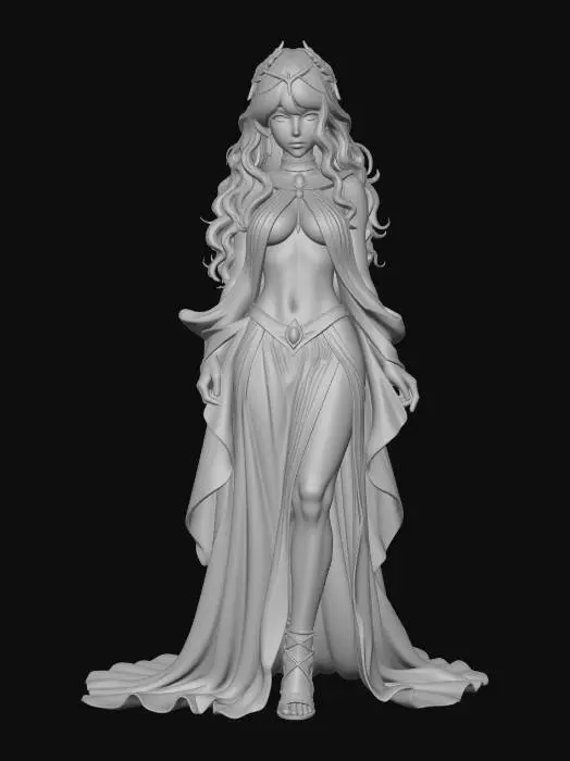 3D model for Gilded Goddess