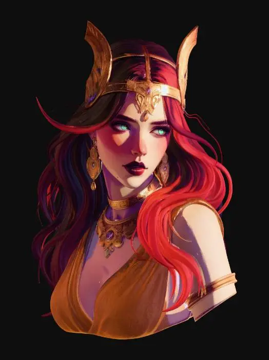 3D model for Empress of the Ember Crown