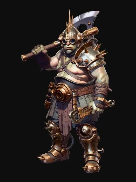3D model for Brassclad Berserker