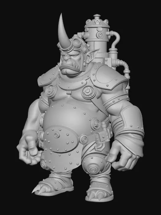 3D model for Brassbound Brute