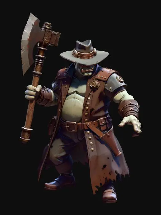 3D model for Ironclad Outlaw