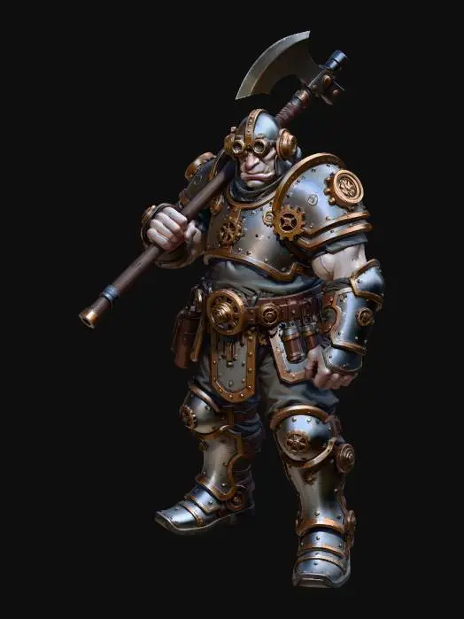 3D model for Ironclad Berserker
