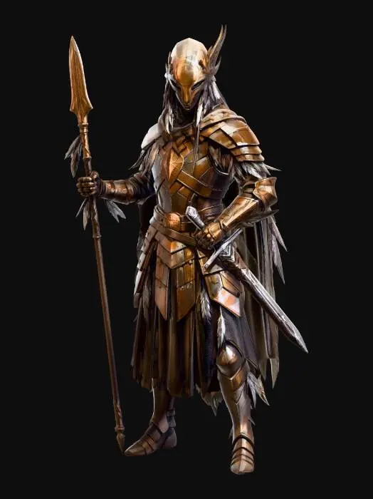 3D model for Auric Sentinel