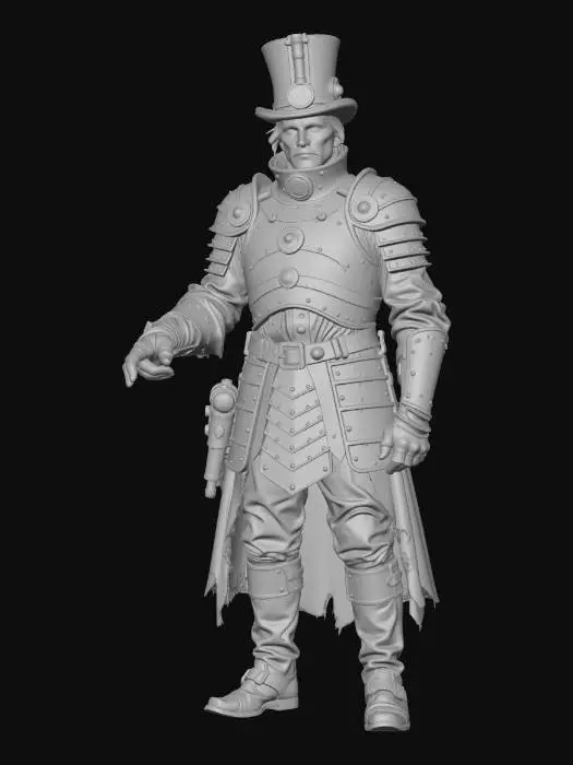 3D model for Clockwork Knight