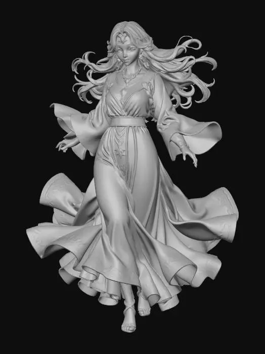 3D model for Crimson Empress