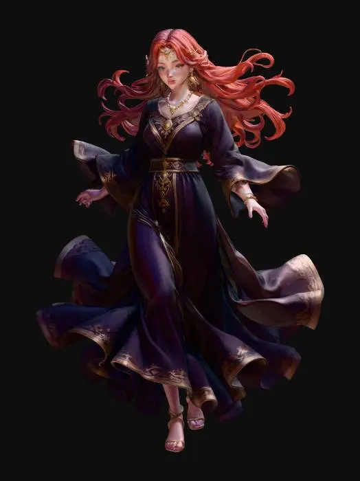 3D model for Crimson Empress