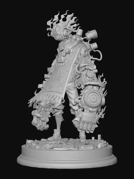 3D model for Fierymech