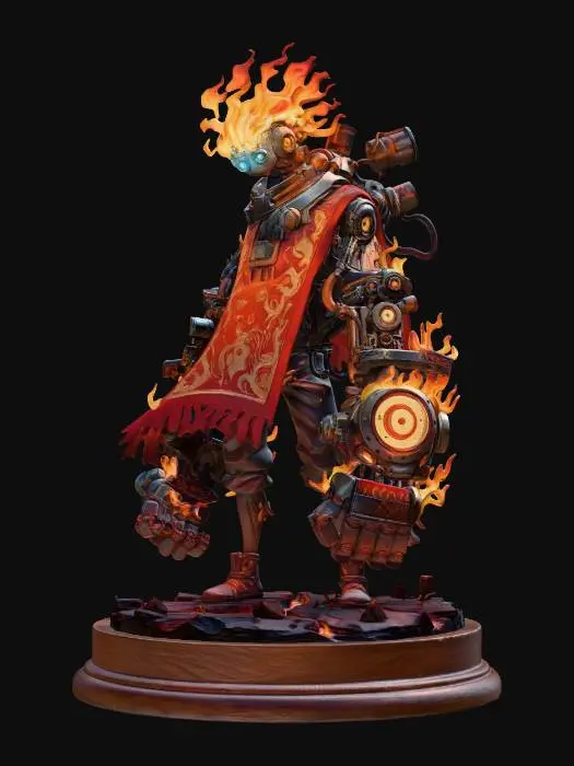 3D model for Fierymech