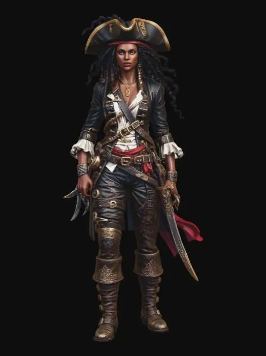 3D model for Captain Nightshade