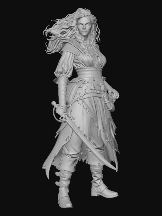 3D model for Crimson Tempest