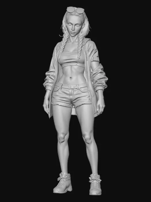 3D model for Urban Edge Woman