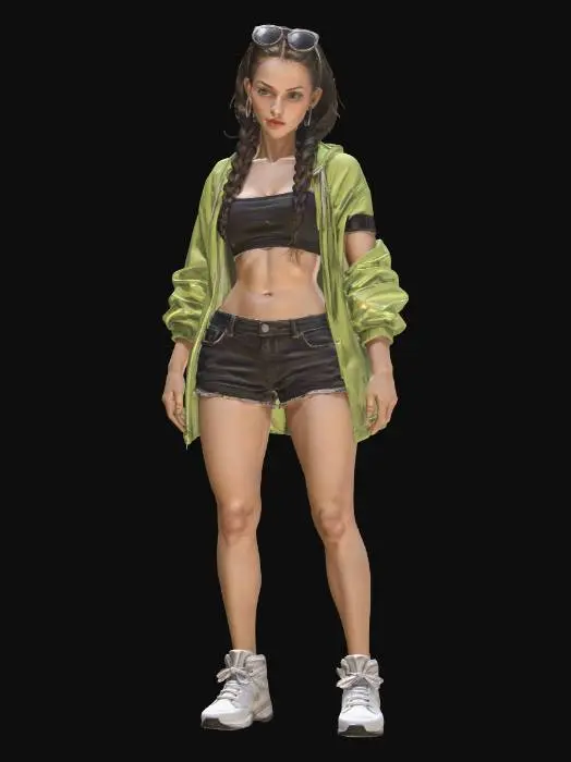 3D model for Urban Edge Woman