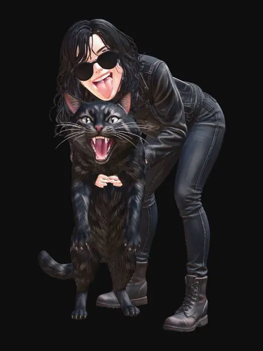 3D model for Leather and Laughter