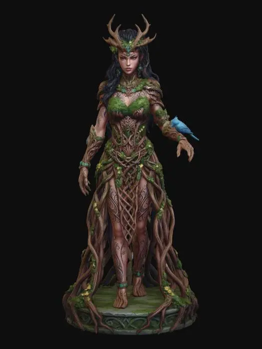 3D model for Antlered Grove Empress