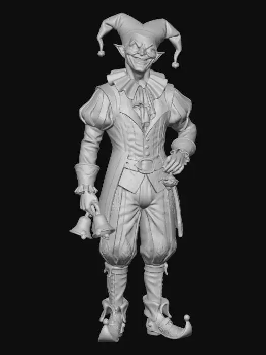 3D model for Chromatic Jester