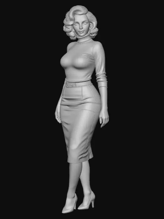 3D model for Noir Elegance