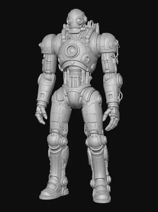 3D model for Steampunk Colossus