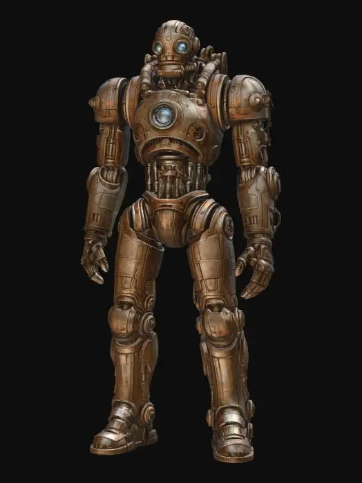 3D model for Steampunk Colossus