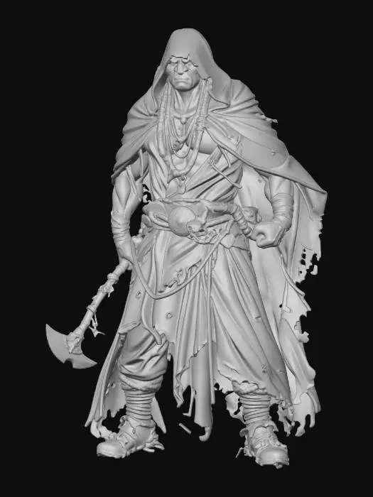 3D model for Dustbound Warlord