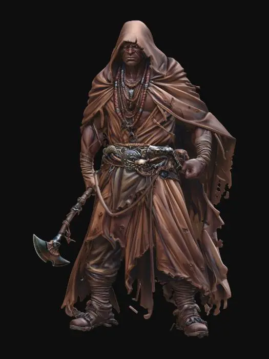 3D model for Dustbound Warlord