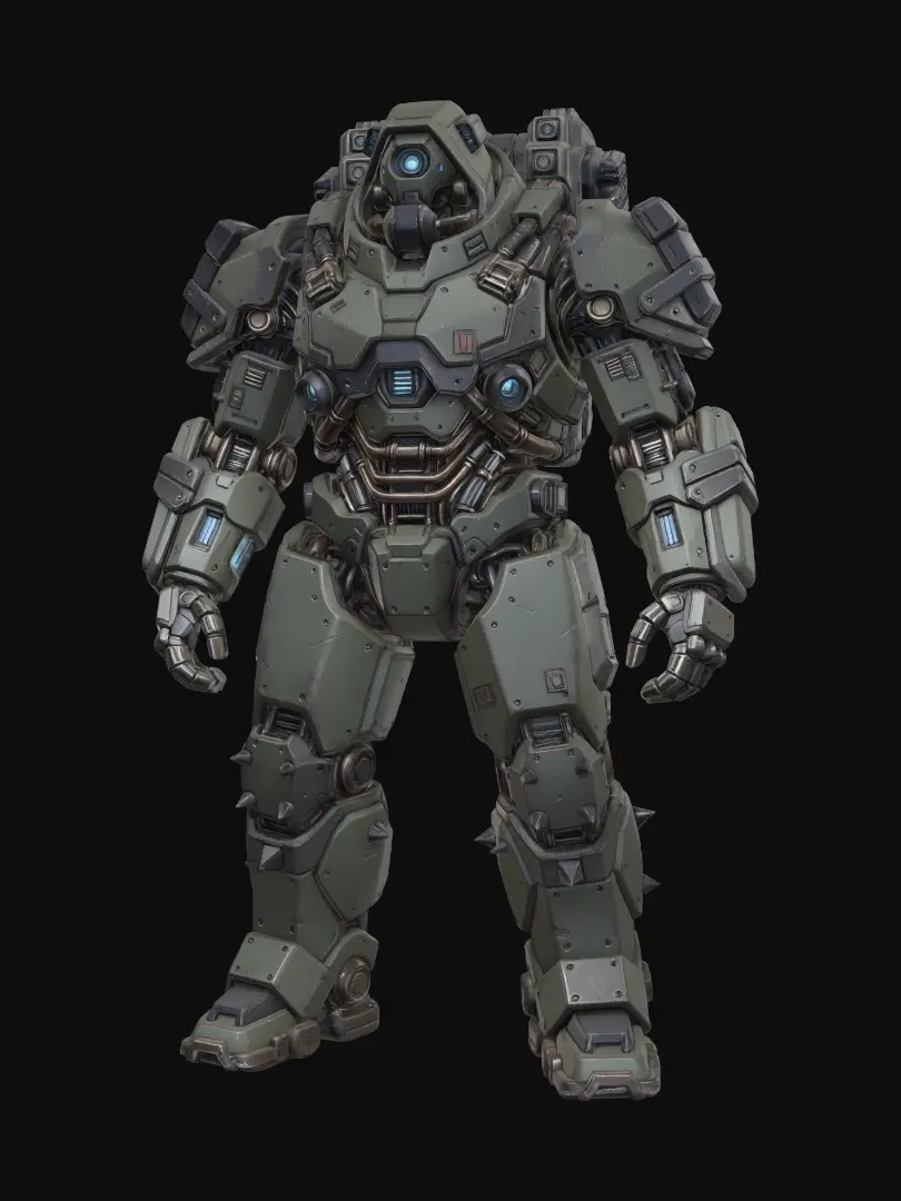 Green Heavy Mech
