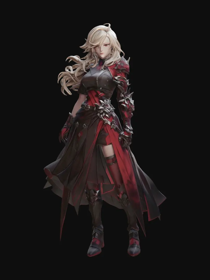 Blonde Red Warrior