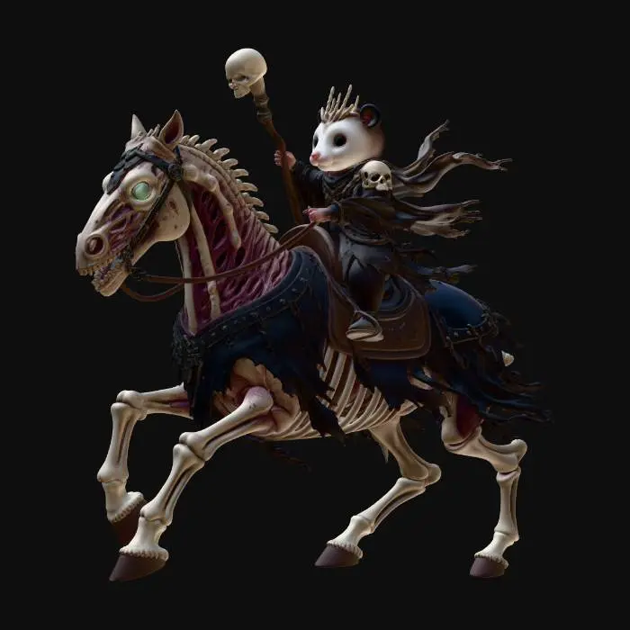 3D model for Ratmage on the Bone Charger