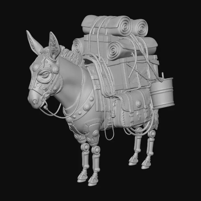 3D model for The Iron Pack Mule