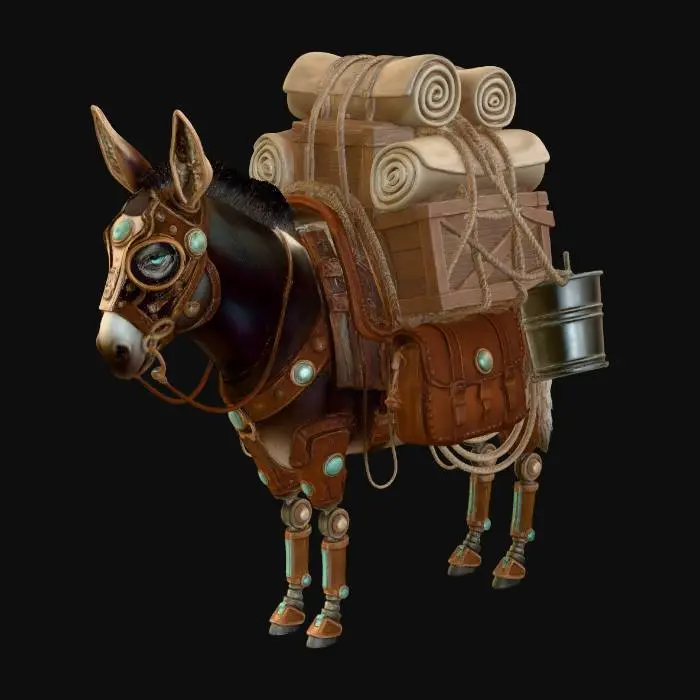 3D model for The Iron Pack Mule