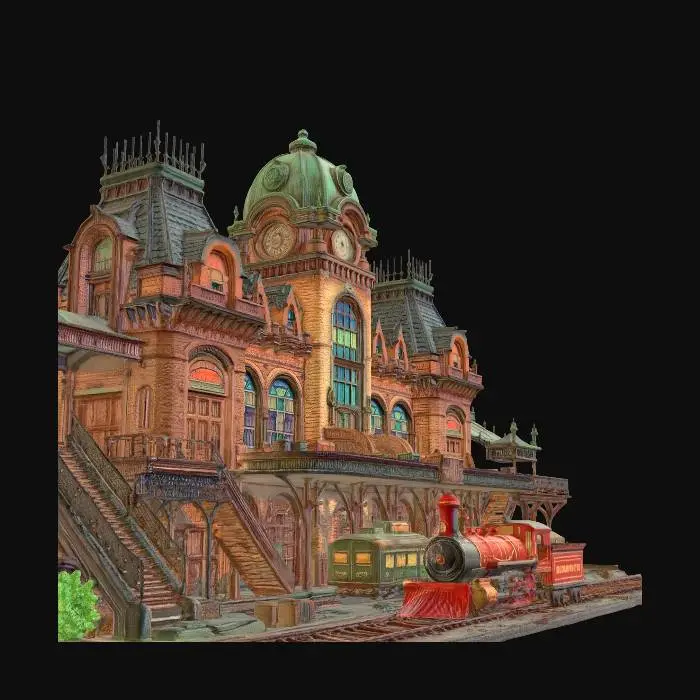 3D model for Rooftop Palace