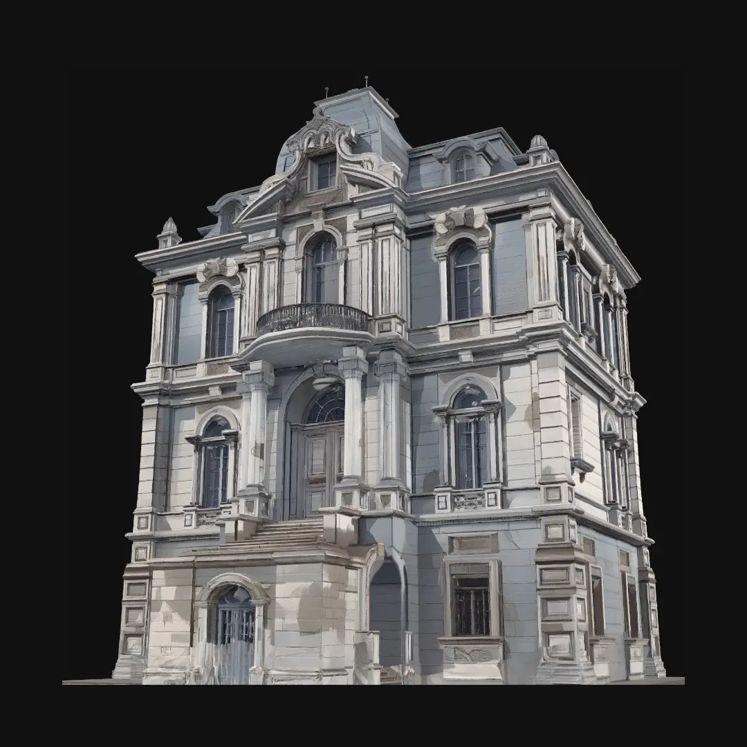 3D model for Historic Townhouse