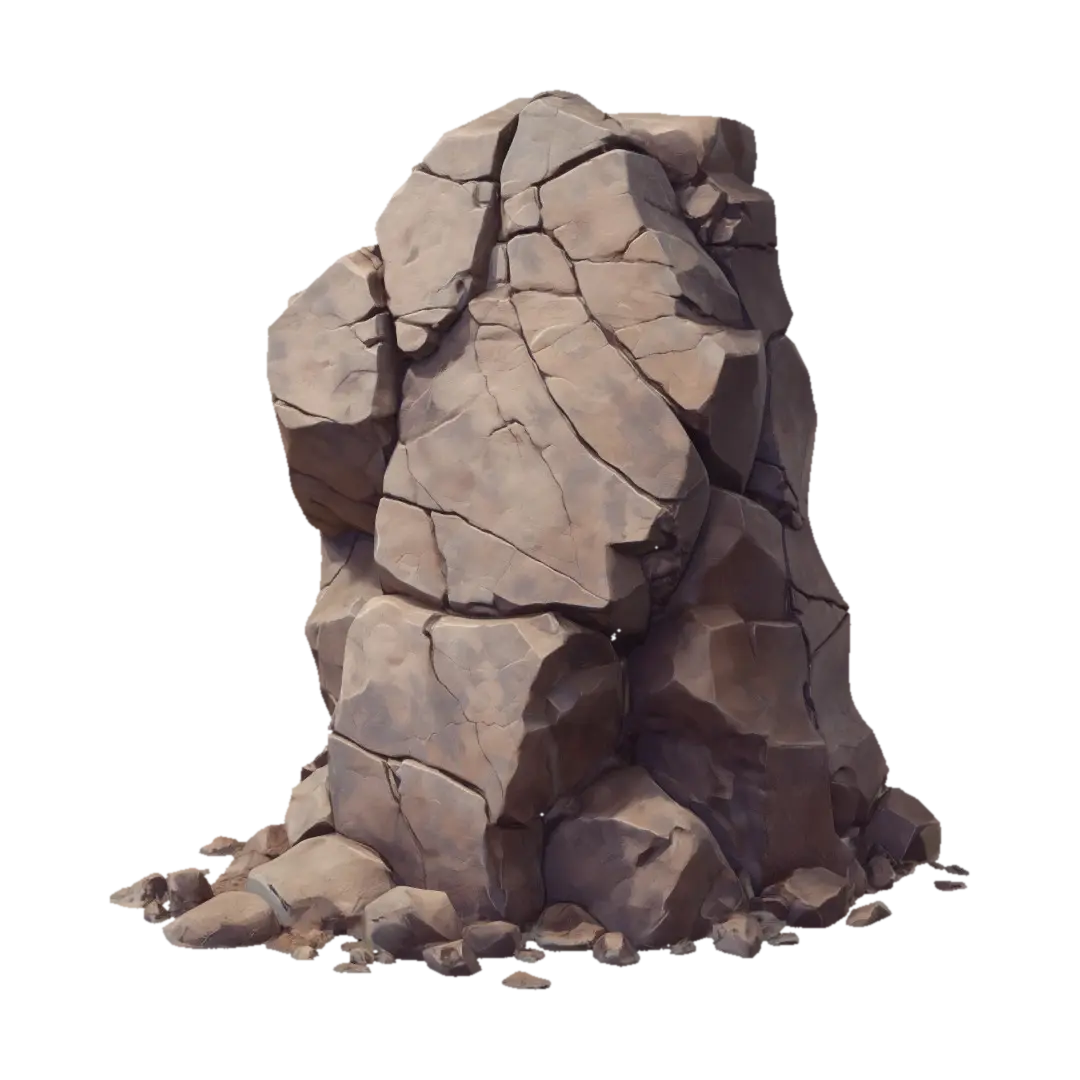 Stone Sentinel oleh kaesar3d — dibuat dengan generator 3D Meshy AI, unduh gratis FBX OBJ GLB STL