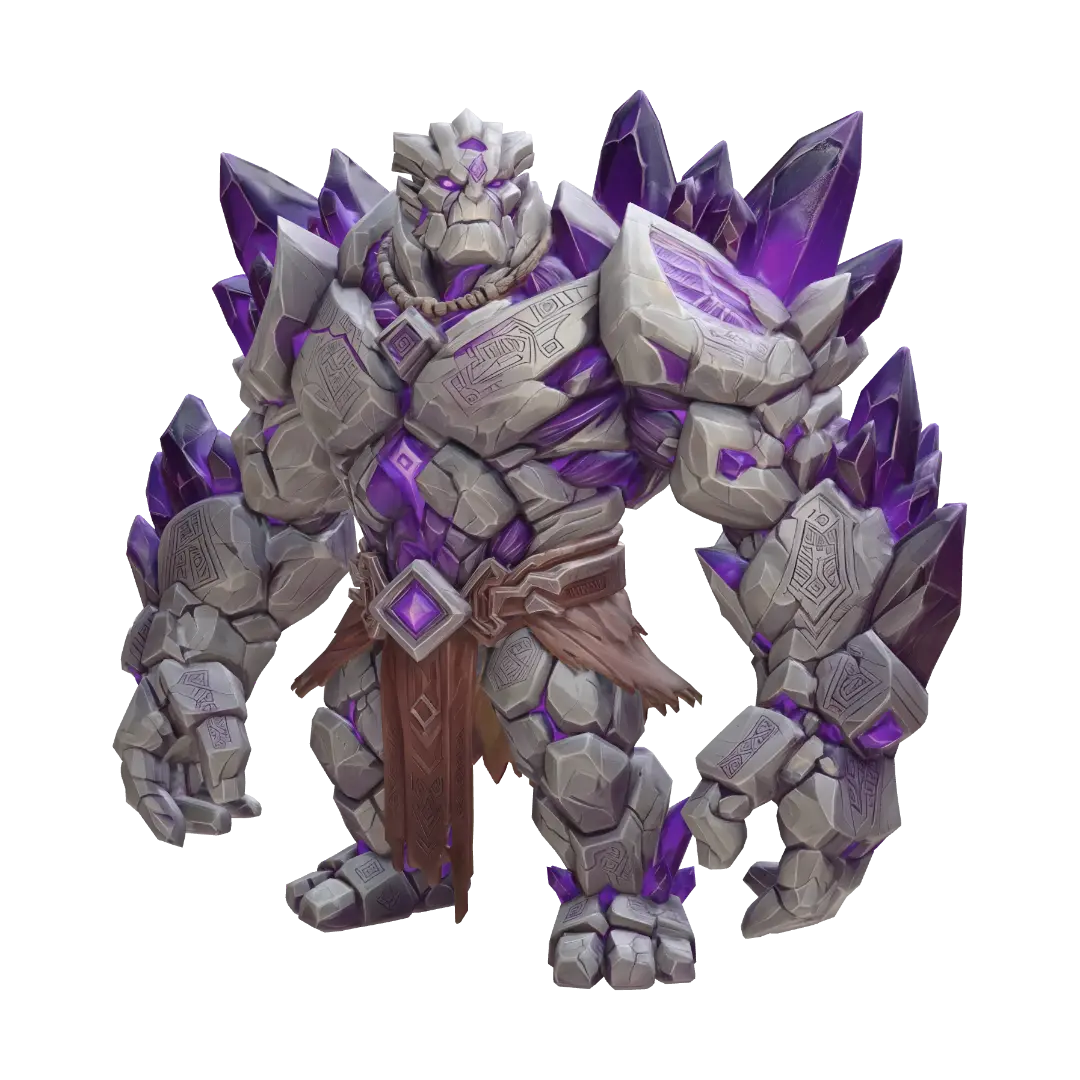 Frozen Winter Monarch 3D model, vytvořený pomocí AI