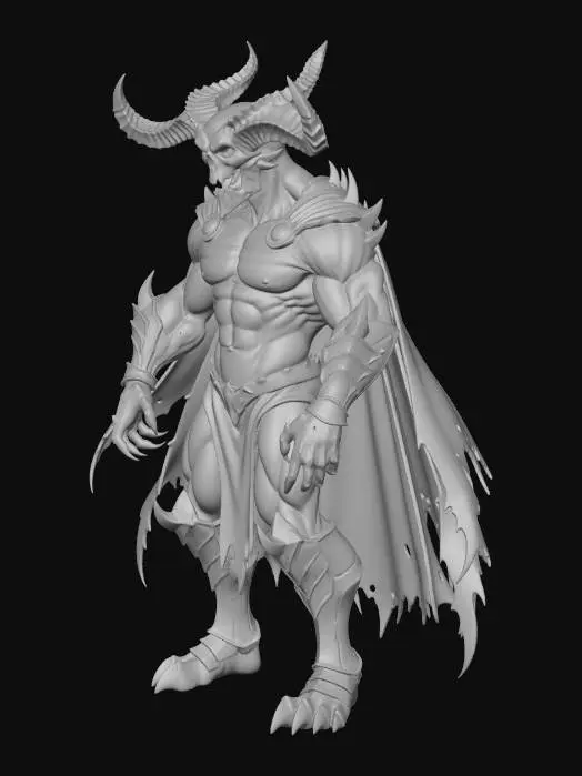 3D model for Infernal Overlord