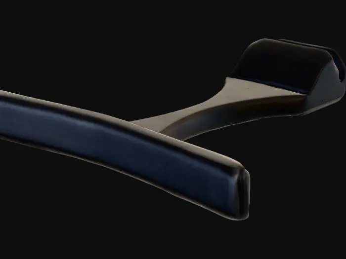 3D model for Razor on Mint Background