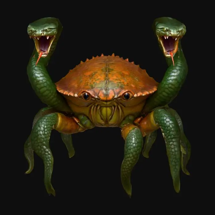 3D model for Crake Creature