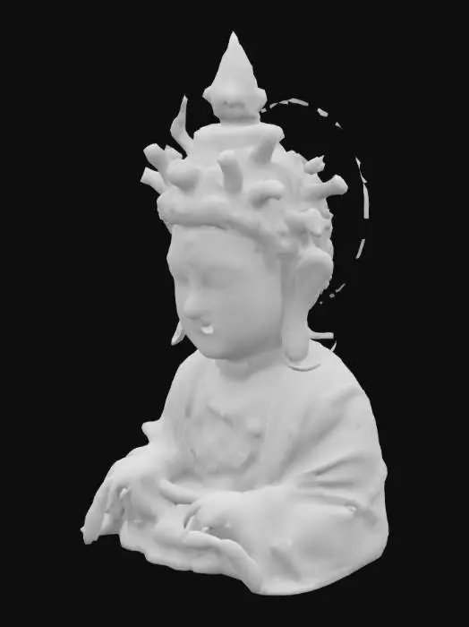 3D model for 克苏鲁，佛像，机械义肢，全息光环，很多眼睛