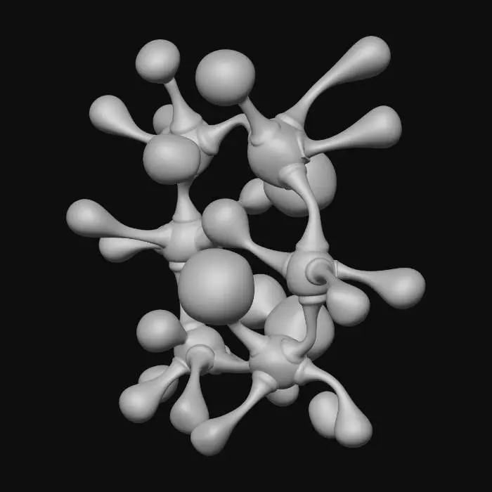 3D model for Blue Dendrimer