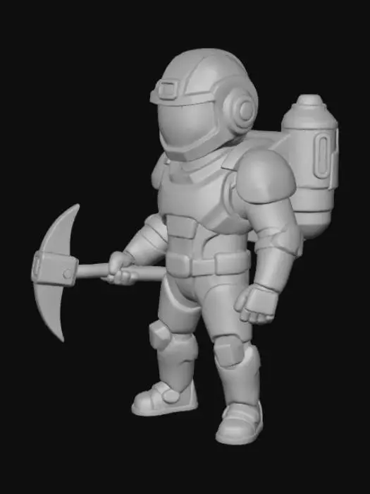 3D model for Space Miner Explorer