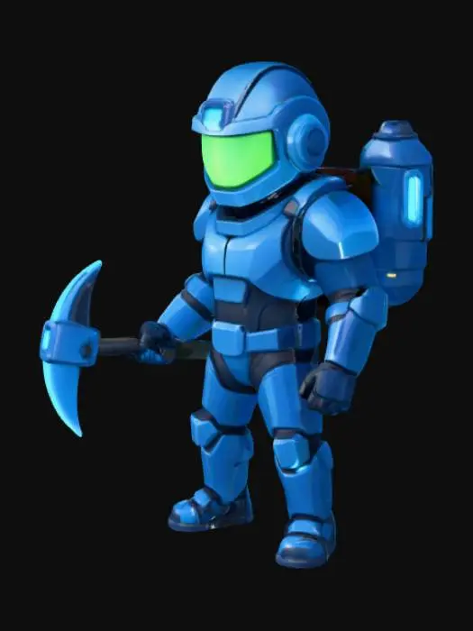 3D model for Space Miner Explorer