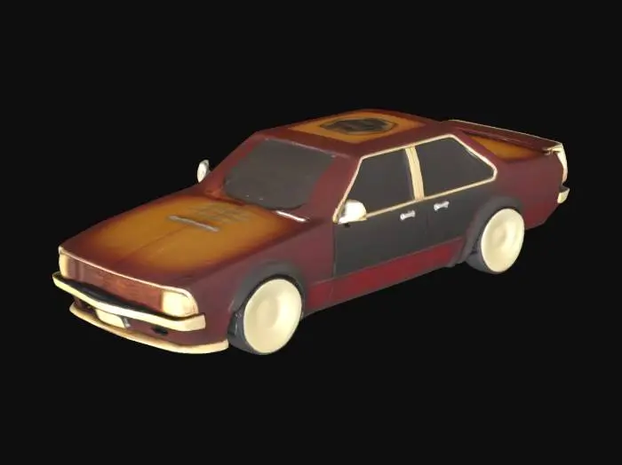 3D model for Drift Machine Blue, #SketchTo3D#