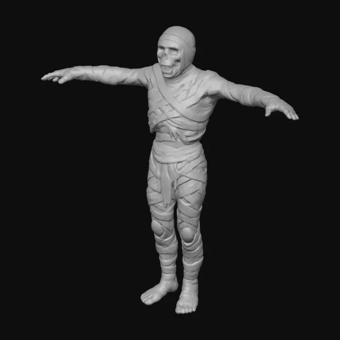 3D model for Mummified Resurgence