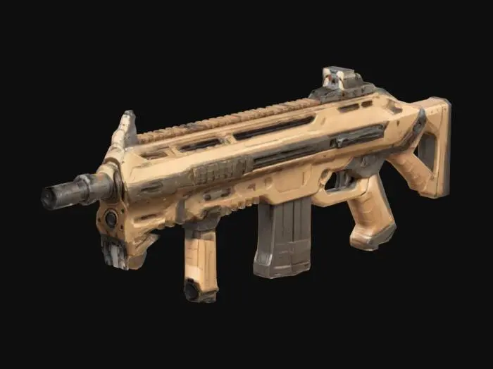 3D model for Blaster 8