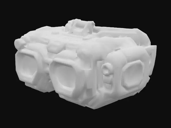 3D model for Futuristic Binoculars VX-980