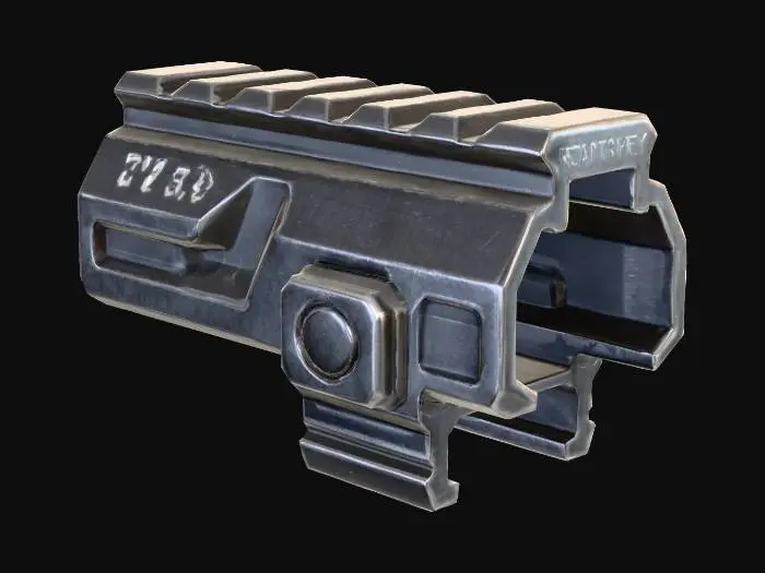 3D model for Tactical Rail Attachment