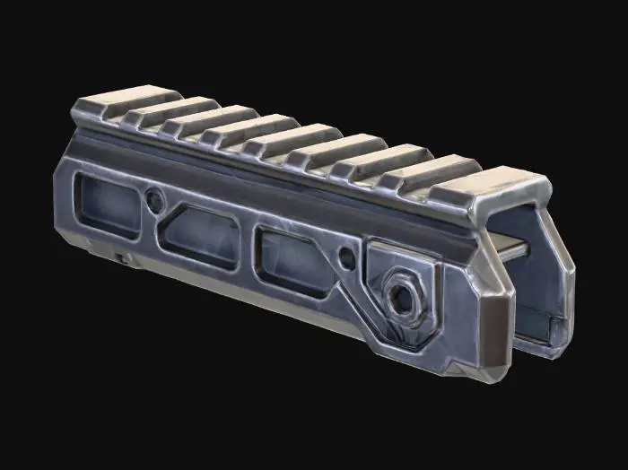 3D model for Tactical Rail Attachment