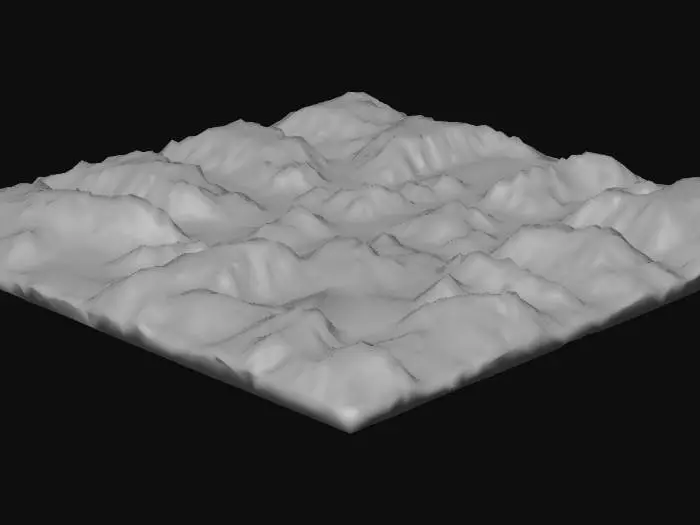 3D model for Desert Grid Model
