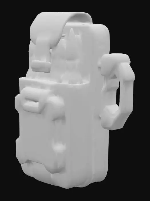 3D model for Tactical Ammo Pack, #PBR#